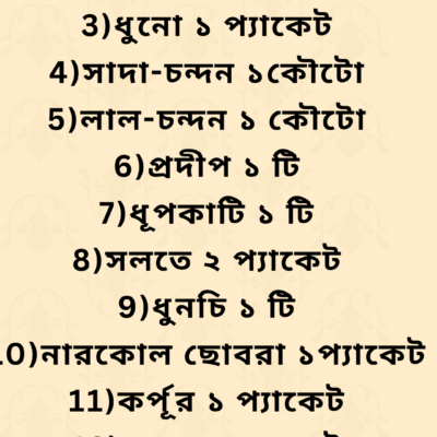 পূজার থালি